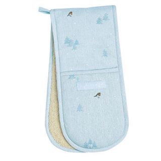 robin double oven glove by sophie allport