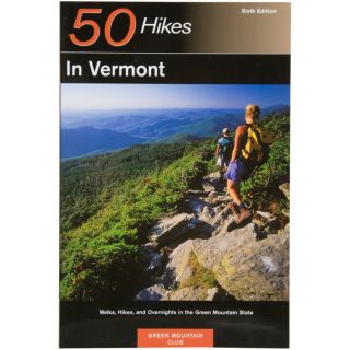 Book 50 Hikes in Vermont   Hiking & Camping Books