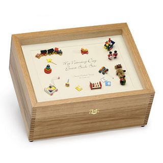 baby naming day guest book box by elizabeth young designs