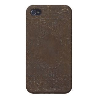 150 Year Old Grungy Book  iPhone 4 Covers