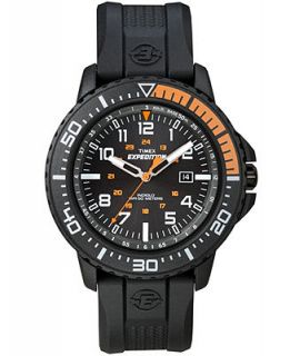 Timex Watch, Mens Expedition Black Resin Strap 44mm T49940UM   Watches   Jewelry & Watches