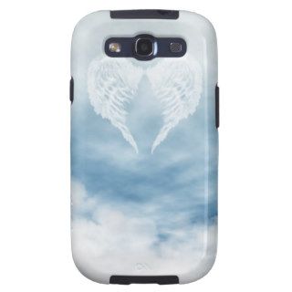 Angel Wings in Cloudy Blue Sky Samsung Galaxy SIII Covers