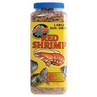Zoo Med ZM 162 Jumbo Red Shrimp (Sun Dried) 5 oz  Pet Food 