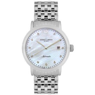 Jacques Lemans Men's GU163E Geneve Grande Classique Diamond Automatic Watch at  Men's Watch store.