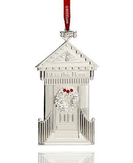 Waterford 2013 Bless This Home Christmas Ornament   Holiday Lane