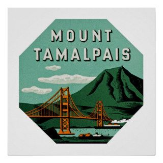 Mount Tamalpais Posters