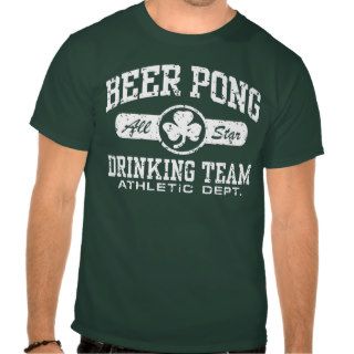 Irish Beer Pong Tshirts