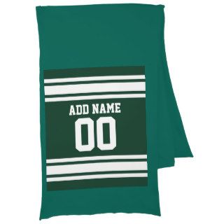 Team Jersey with Custom Name and Number Scarf Wraps