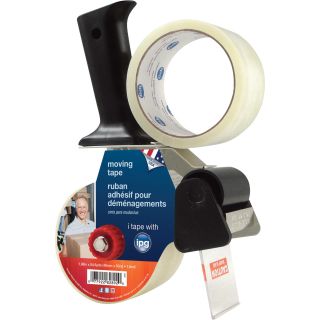 Intertape Tape Dispenser with 2 Rolls of Tape, Model# 2892  Tape   Adhesives