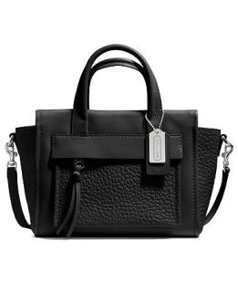 COACH BLEECKER MINI RILEY CARRYALL IN LEATHER   COACH   Handbags & Accessories