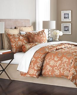Martha Stewart Collection Devon Bloom 4 Piece Twin Comforter Set   Bed in a Bag   Bed & Bath