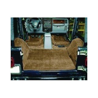 Seatz Deluxe Cut Pile Carpet Kit, Complete, Mocha 1976 1996 Jeep CJ7, Wrangler YJ # 77702 44C Automotive