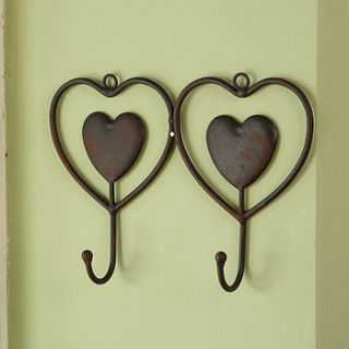 double heart hook board by dibor
