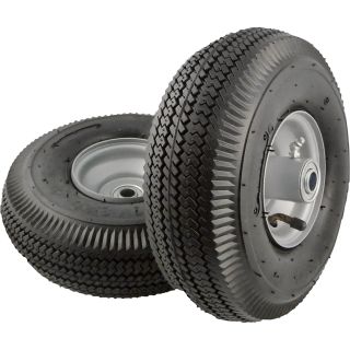 Marathon Tires Pneumatic Hand Truck Tire — 3/4in. Bore, 4.10/3.50-4in.  Low Speed Wheels