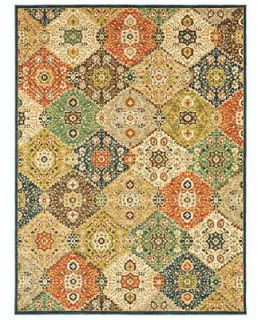 Shaw Living Neo Abstracts 08440 Alta Vista Multi Area Rug 79 x 103   Rugs
