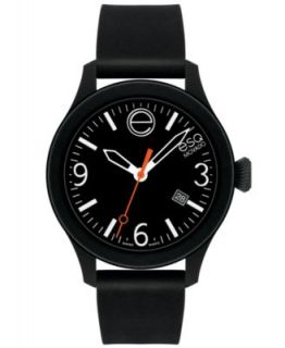 ESQ Movado Watch, Unisex Swiss ESQ One Black Silicone Strap 43mm 07301436   Watches   Jewelry & Watches