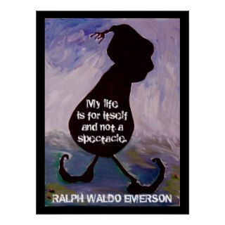 Ralph Waldo Emerson    Quote   Poster