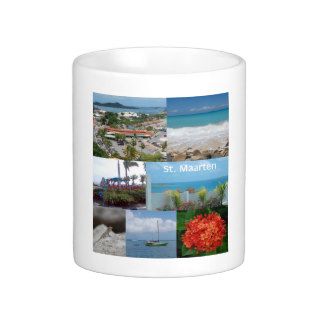 Sint Maarten Saint Maarten Photo Collage Coffee Mug