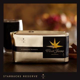 Starbucks Reserve WEST JAVA Indonesia Coffee   8 Oz. Whole Bean  Coffee Substitutes  Grocery & Gourmet Food