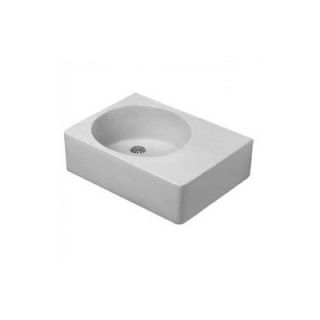 Duravit Scola Above Counter or Wall Mount Bathroom Sink   068X600000