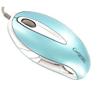 Okion MO154 Gorgeous Optical Mouse (Light Blue) Computers & Accessories