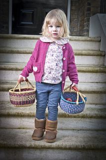 cashmere cardigan heart pockets was from £59 by olivier baby & kids