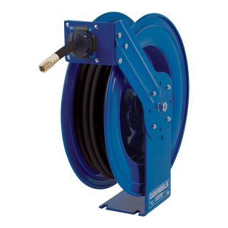 Coxreels Heavy-Duty Medium & High-Pressure Hose Reel — For Oil, 3/8in. x 50ft. Hose, Model# MP-N-350  Hoses   Accessories