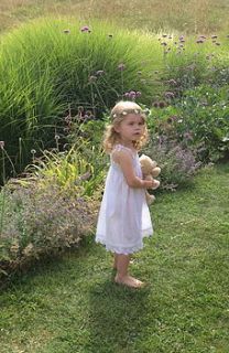 girl's cotton summer dress by mini lunn