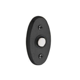 Baldwin 4858.151 Oval Doorbell Button, Antique Nickel   Doorbell Push Buttons  