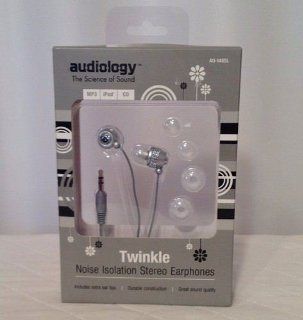 AUDIOLOGY AU 148 SL In Ear Stereo Earphones for  Players, iPods and iPhones (Silver) Electronics