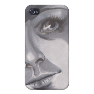 Grey Girl iPhone Case Covers For iPhone 4