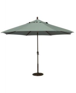 Patio Umbrella, Outdoor 8x10 Rectangle Auto Tilt   Furniture