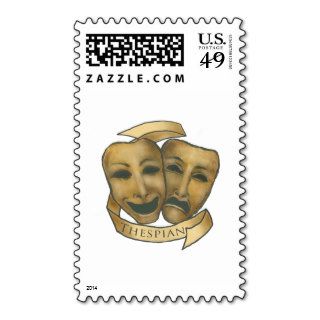 Thespian Masks Stamps