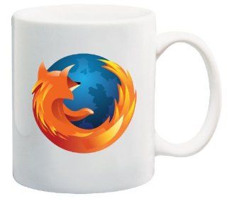 Mozilla Firefox Logo Coffee Mug Promotional Souvenir 11 Oz Kitchen & Dining