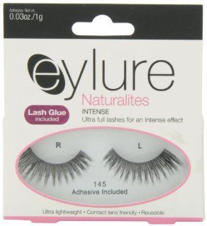 Eylure Naturalite Intense Lashes, 145, 18.14 Gram  Fake Eyelashes And Adhesives  Beauty