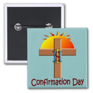 Catholic Confirmation Day for Kids Pin