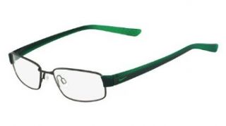 Nike 8063 323 Eyeglasses Satin Green Pine Green 51 17 145 Clothing