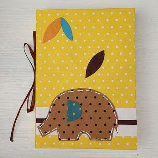 hand made paper notebooks by two little birdies