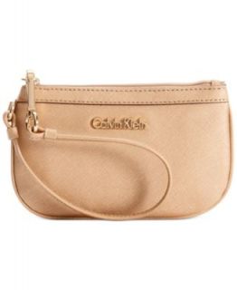 Calvin Klein Monogram Wristlet   Handbags & Accessories