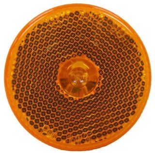 Peterson Manufacturing 143A Amber 2.5" Round Clearance/Side Marker Light Automotive