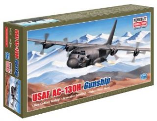 C 130H Usaf Hercules Gunship 1/144 Scale Toys & Games