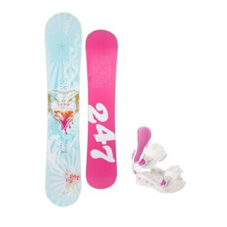 Womens Twenty Four/Seven Snowboard & Binding Packages