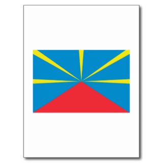 Proposed Reunion Island Flag Post Card