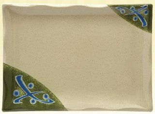 GET Enterprises 142 20 TD 8" x 5 1/2" Traditional Japanese Series Plate Health & Personal Care