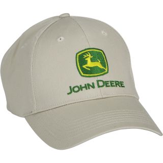John Deere Logo Baseball Cap — Stone, Model# 1308-0201ST
