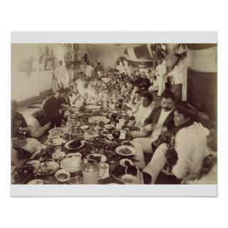 Royal Banquet at King Kalakana's Boat House, c.187 Poster