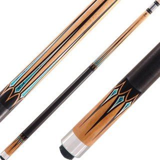 Star Cues by McDermott   S49, Includes Case, 19oz  Pool Cues  Sports & Outdoors