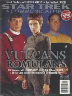 Star Trek Communicator Magazine Issue 137 Leonard Nimoy Jolene Blalock Tim Russ Spock T'Pol Tuvok Vulcans Cover Entertainment Collectibles