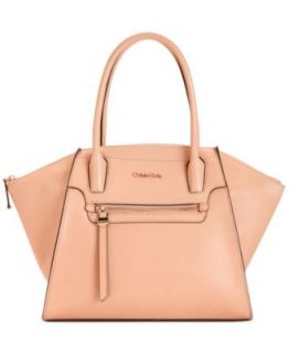 Calvin Klein Large Leather Tote   Handbags & Accessories