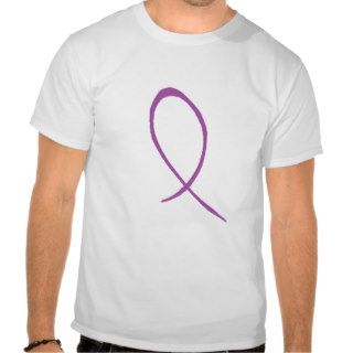 Purple Ribbon T Shirt